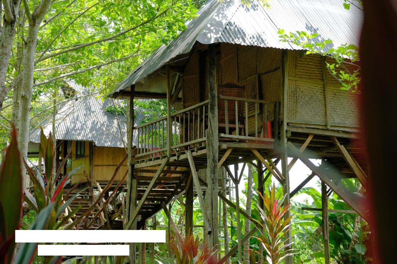 Sunny Field Eco Stilt House Villa Cat Tien Exteriör bild