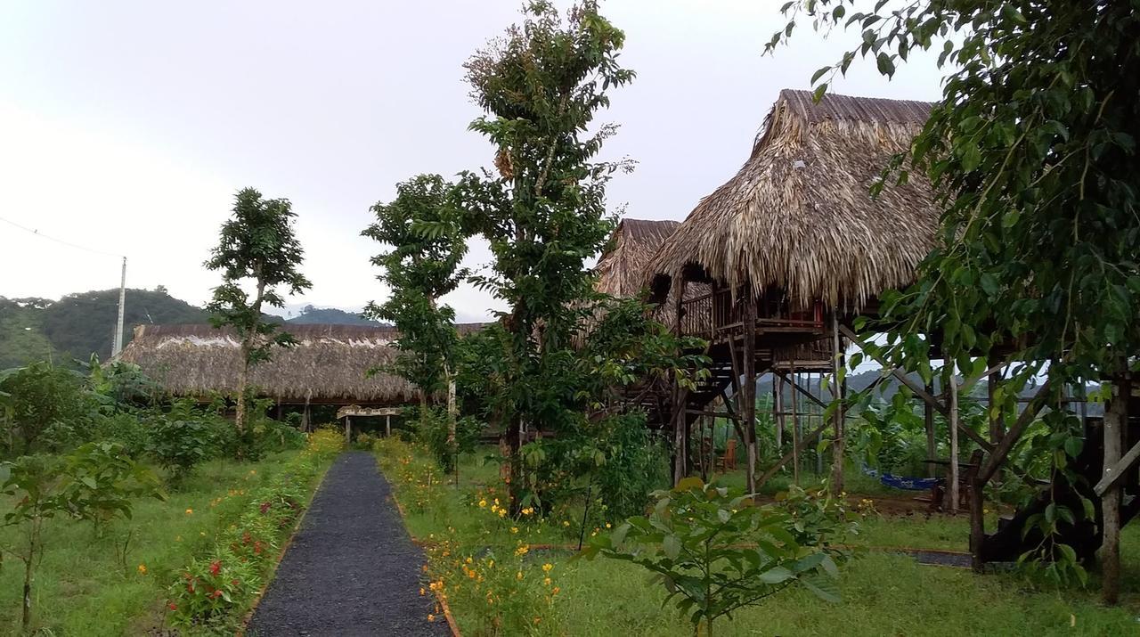 Sunny Field Eco Stilt House Villa Cat Tien Exteriör bild