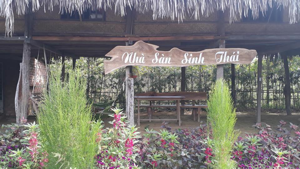 Sunny Field Eco Stilt House Villa Cat Tien Exteriör bild